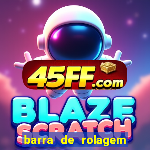 barra de rolagem descendo sozinha como resolver